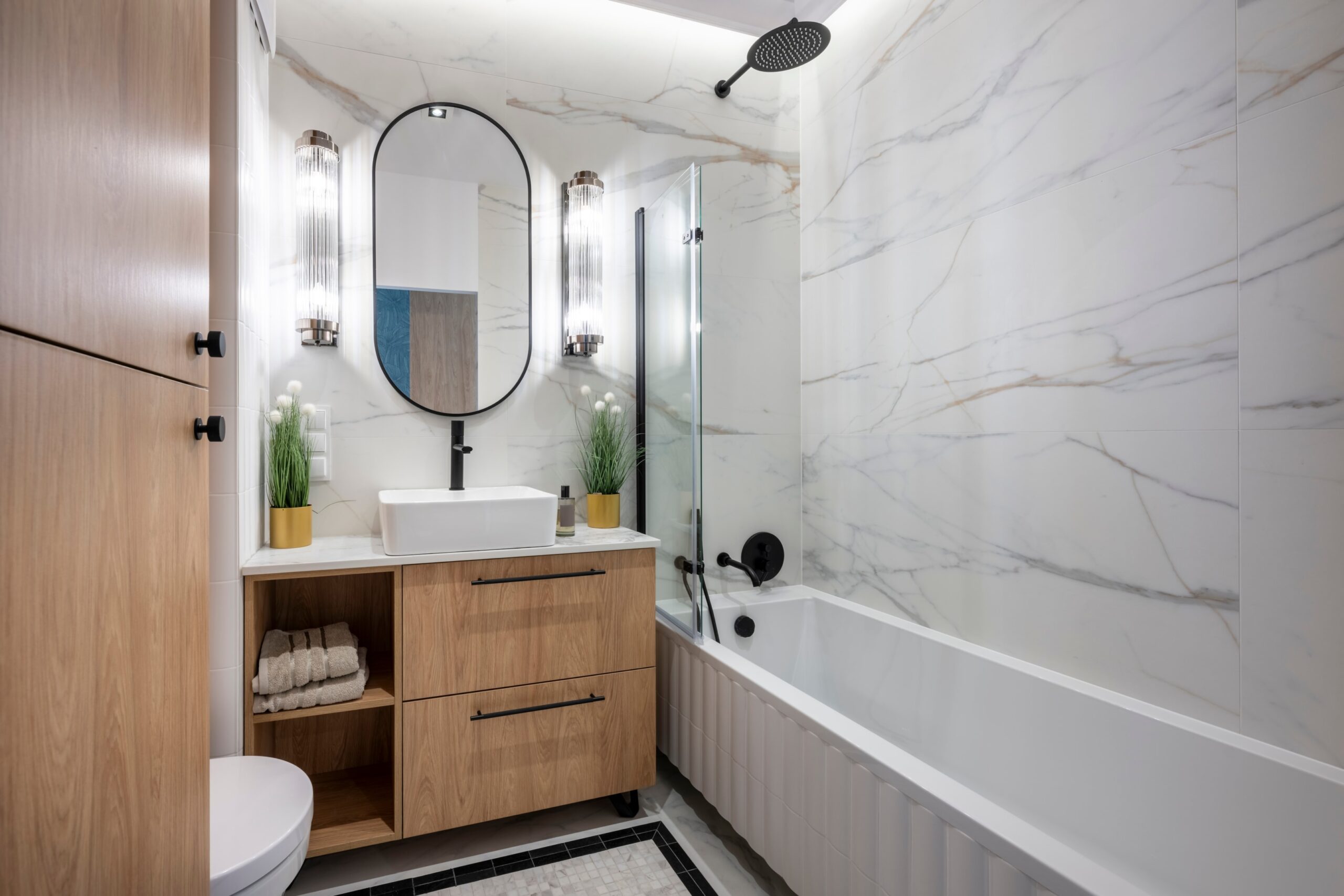 15 simple decorating ideas for small bathroom spaces