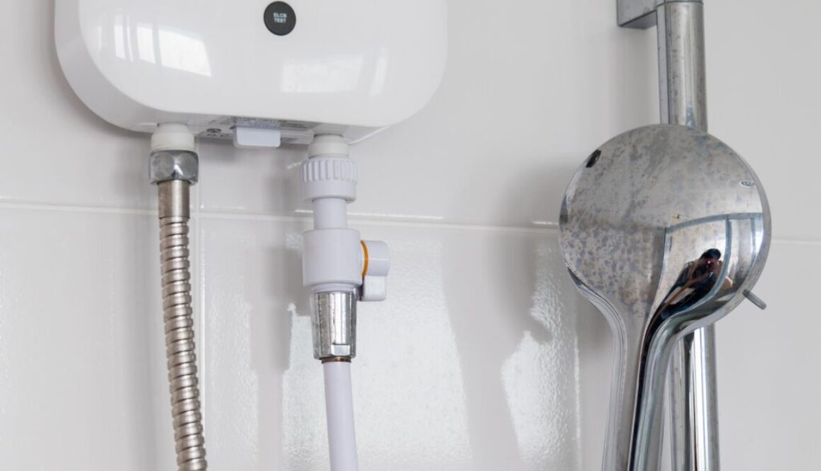 how to install electric shower over bath